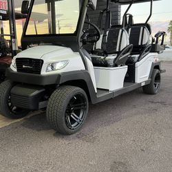 2023 Six Passenger Limo Golf Cart