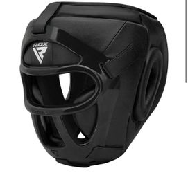 Boxing Headgear MMA Muay Thai, Removable Face Grill, Head Gear for Sparring Grappling Martial Arts Kickboxing Taekwondo Karate BJJ Training,SIZE MEDIU