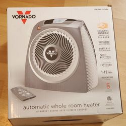 Vornado Automatic Whole Room Vortex Circulation Heater Model AWRH With Remote