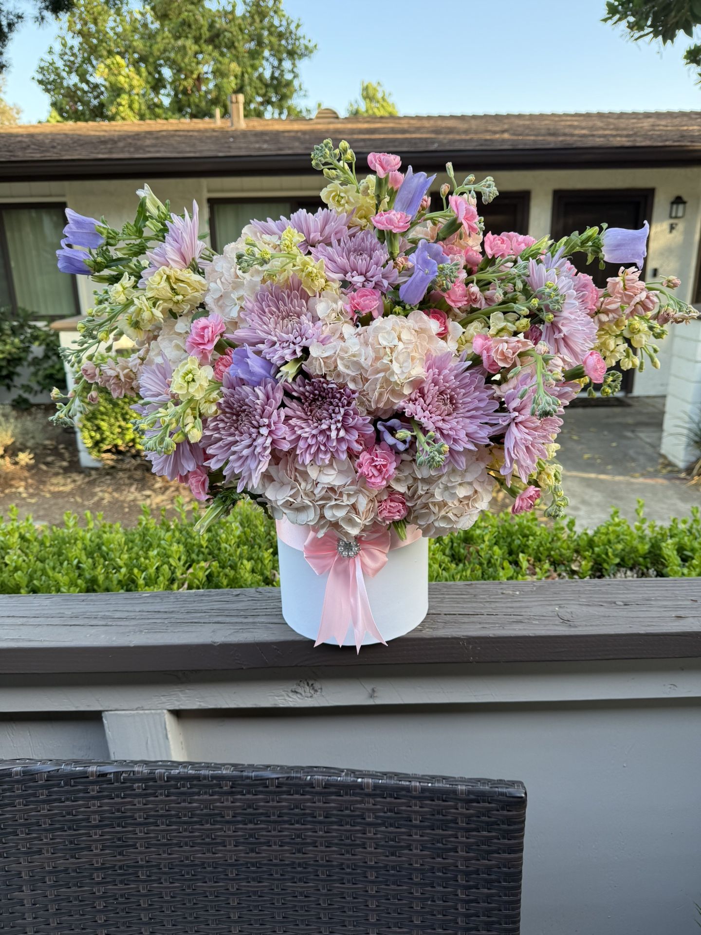 Mixed Flowers Arrangement Arreglo De Flores Mixto