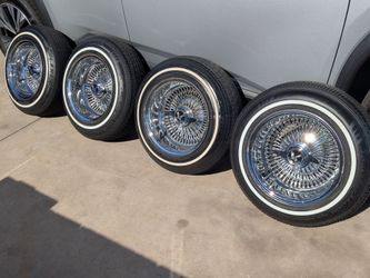 13x7 Spoke Wire Wheels