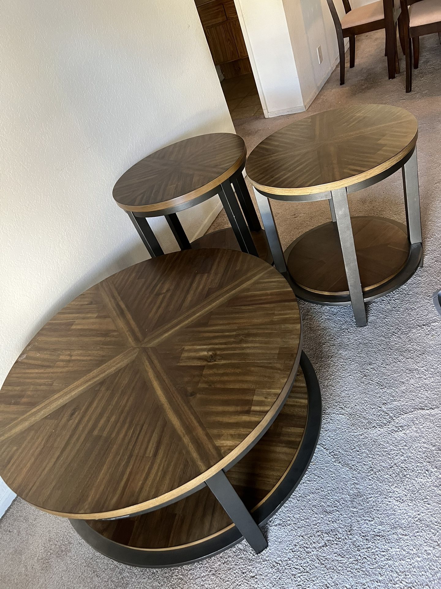 Coffee Table & Side Tables For Sale