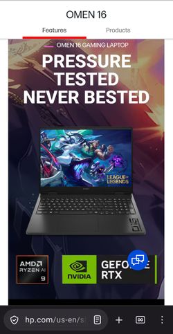 Brand New HP Omen 16 Gaming Laptop – Unopened Box