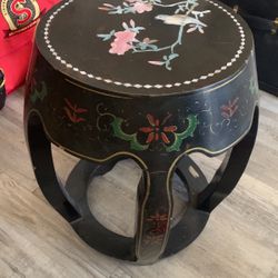 Antique end table