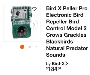 Electronic Bird, Repeller Bird,