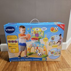 VTech Count & Win Electronic Sports Center Basketball Soccer *Pick-up In Great Bridge*