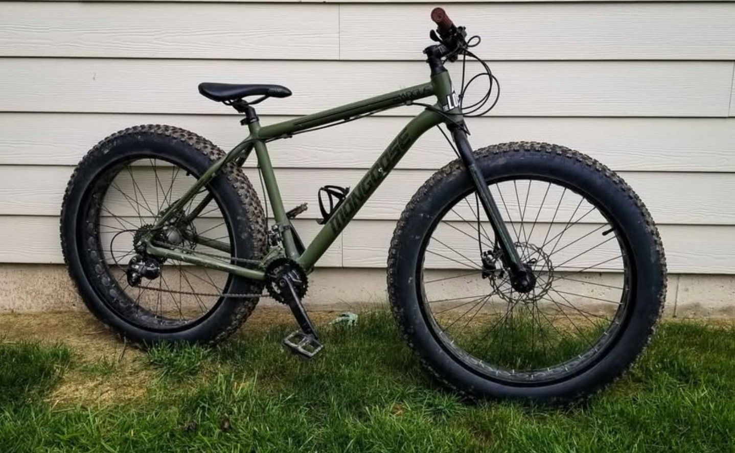Mongoose Fatbike 26 Inch Wheel (Large Frame)