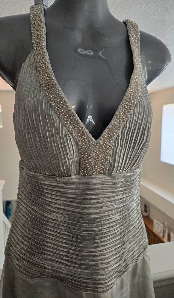 Sage formal dress gown size 10