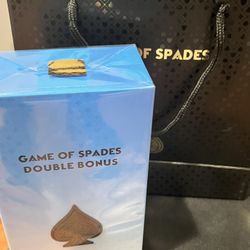 Game Of Spades, Double Bonus In Original Packaging Never Opened With Receipt