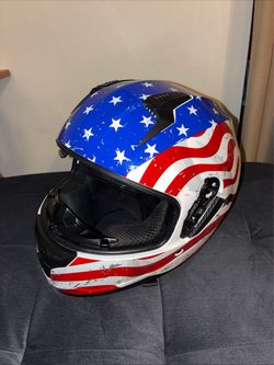 AHR RUN-F Full Face Flip Up Motorcycle Helmet DOT Approved Sz Medium No Visor