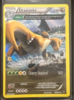 Pokémon TCG Dragonite XY Roaring Skies 52/108 Reverse Holo Rare Card