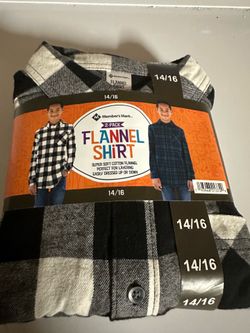 2pk boy’s flannel shirts