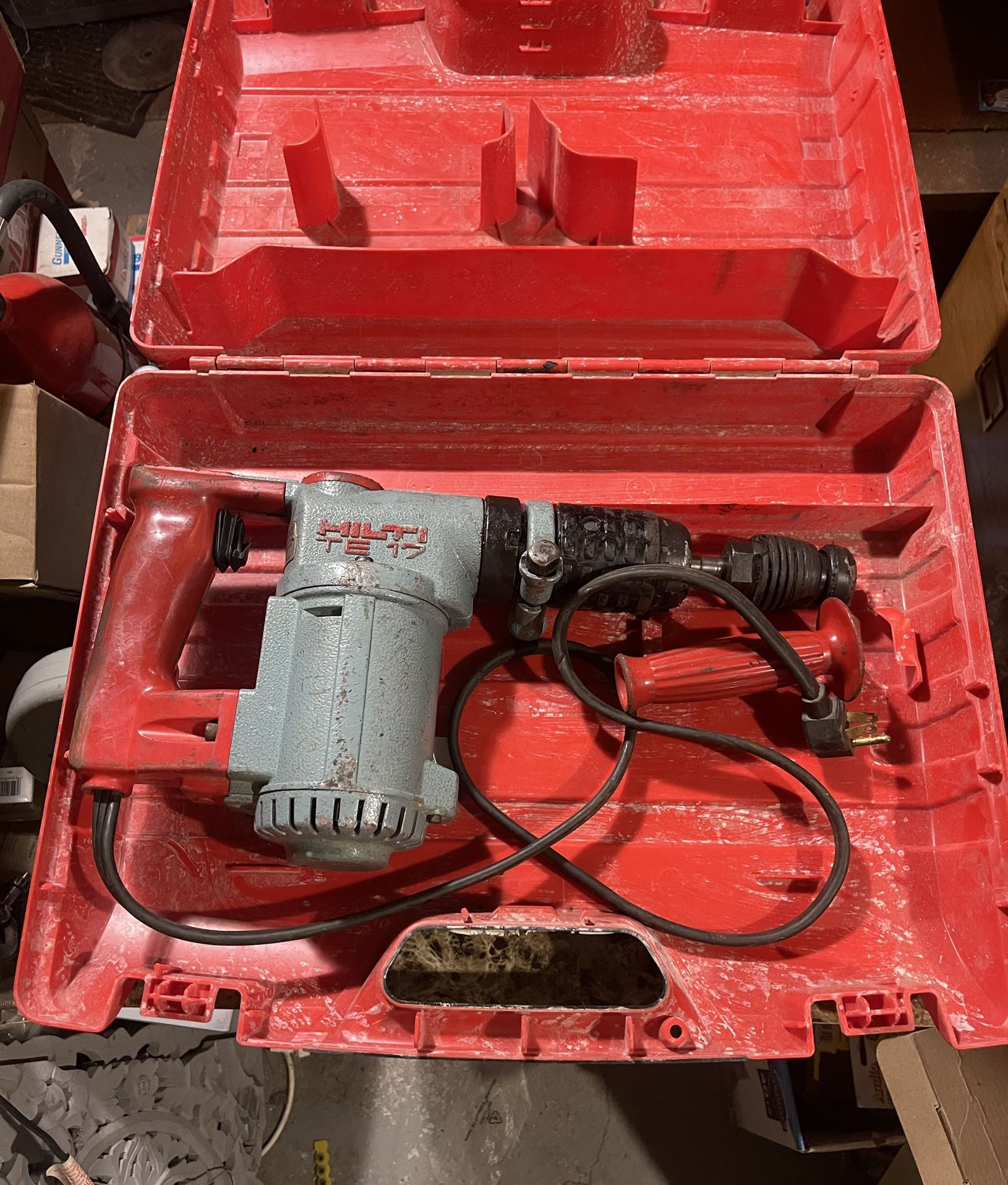 Hilti TE17 Electro Hammer Drill In  plastic case