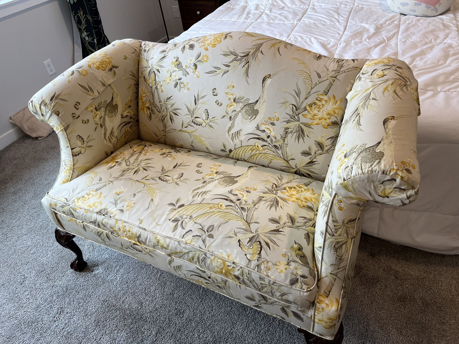 Vintage Love Seat Sofa Couch