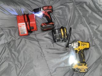 Milwaukee And Dewalt Like New