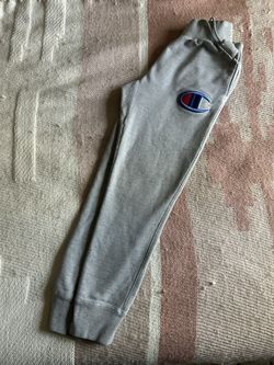 Champion Sweatpants, Gray, Mint Condition,