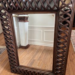 Elegant large wall mirror