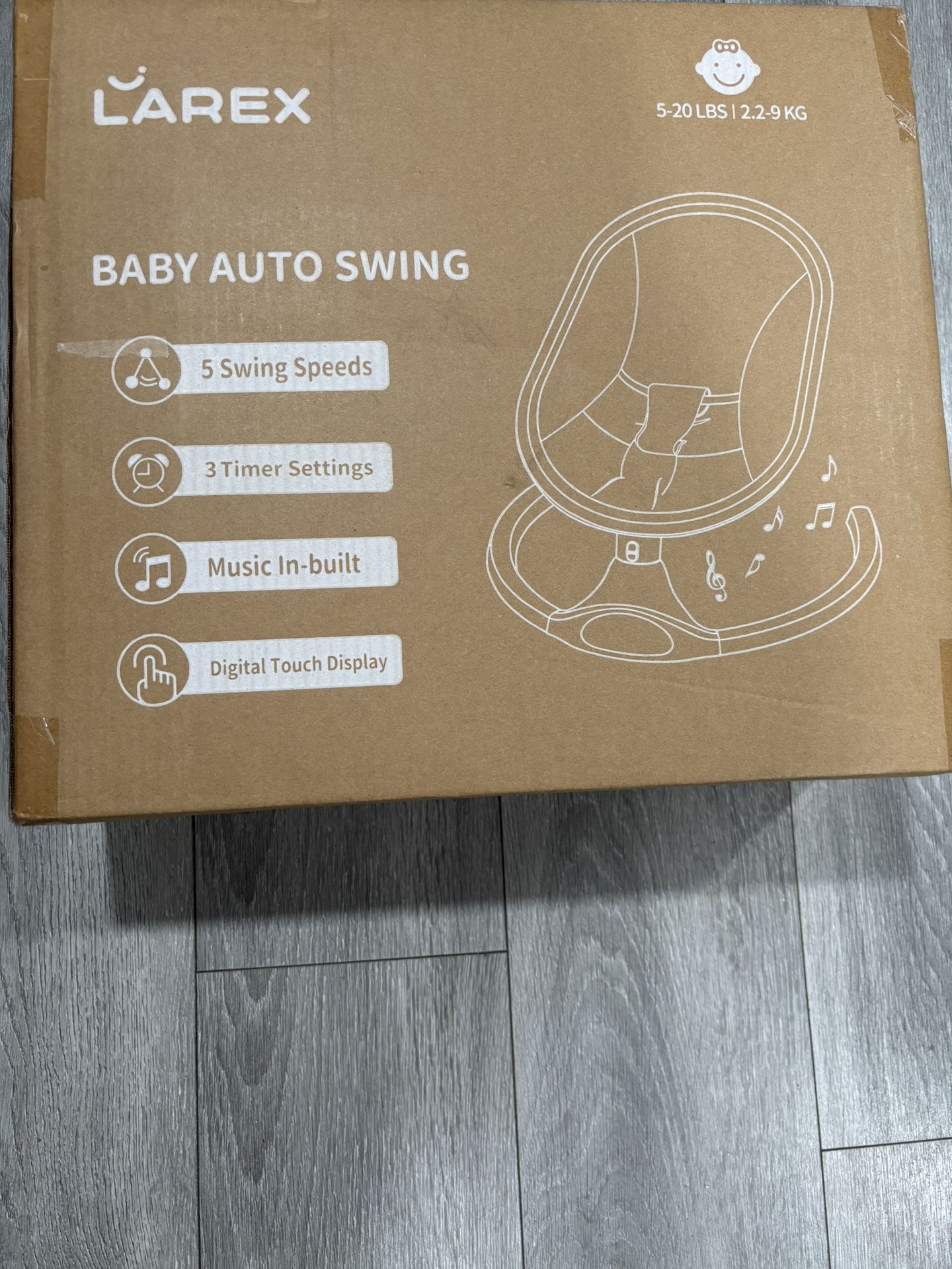 Larex Baby Auto Swing