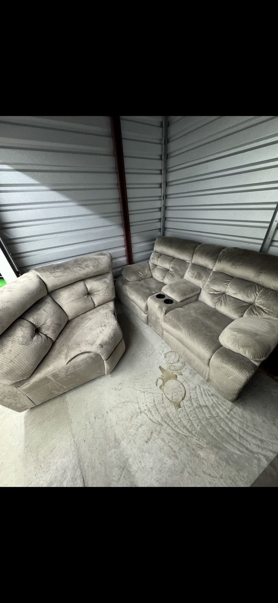 Sectional Piece Includes Recliner