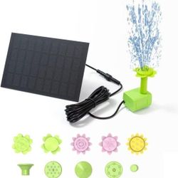 Solar Power Fountain/,bird Bath