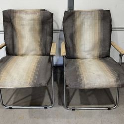 Vintage Metal Lawn Chairs. 35ave & Glendale