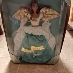 Barbie Doll 1998 Mattel Angel of Joy African American #20929 New box is beat