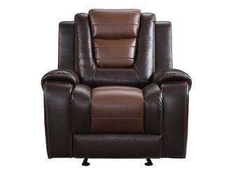 Briscoe Brown Glider Reclining Chair