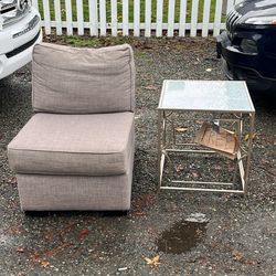 Free Chair And Aide Table 