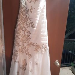 Davids Bridal Wedding Dress Size 4