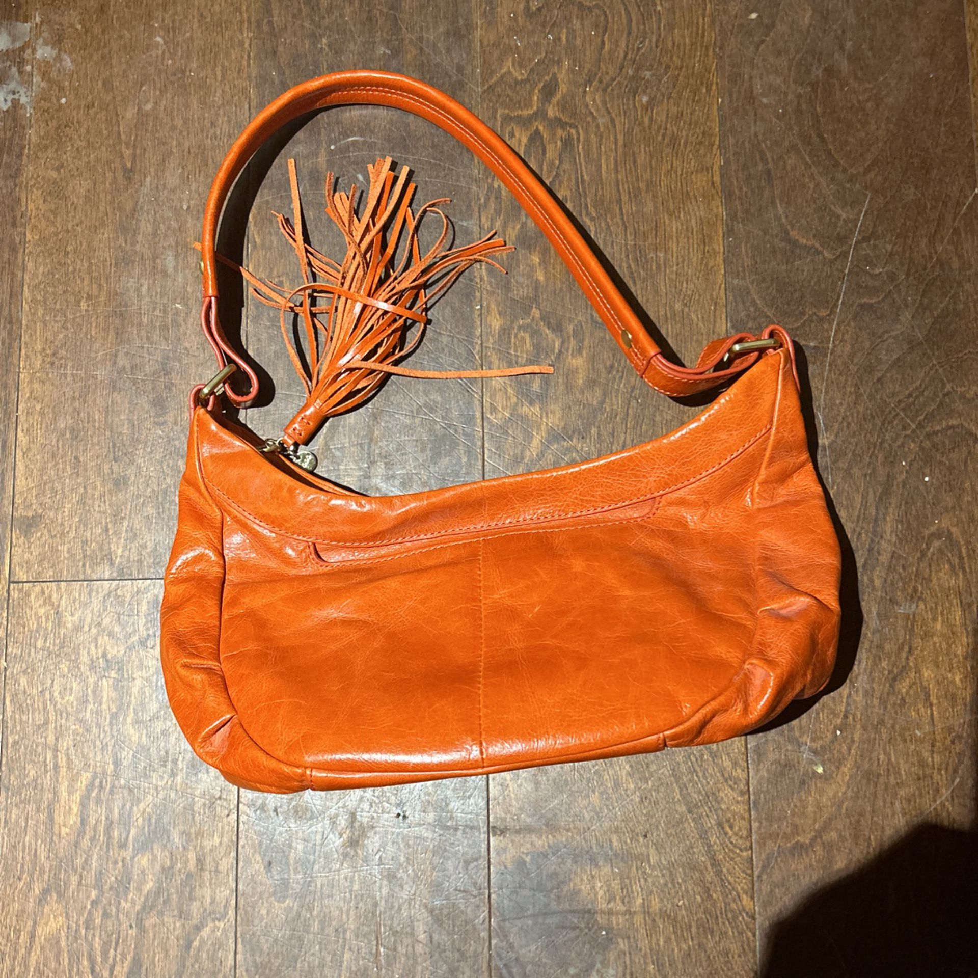 HOBO Brand Shoulder Bag With Fringe 
