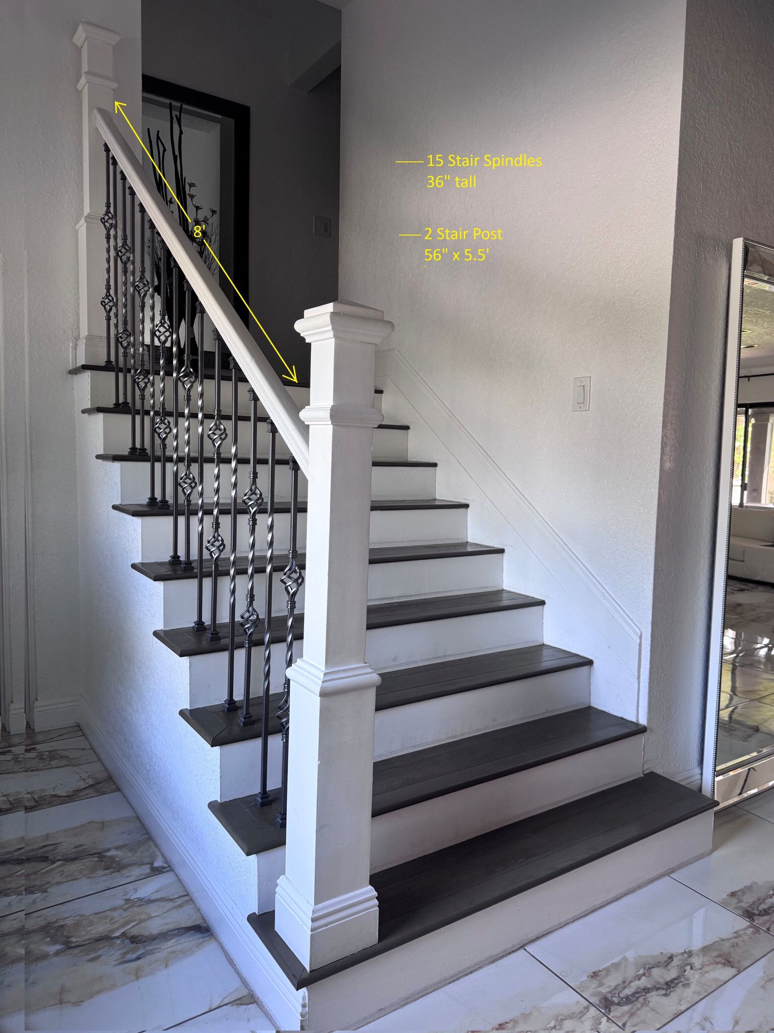 Stair Baluster, Post, Spindle