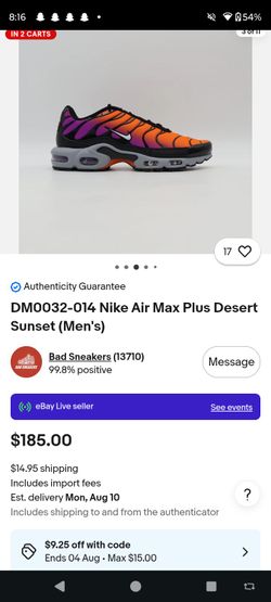 Nike Air Max  Plus
