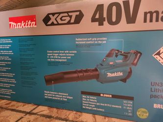 Makita 40v blower  tool only