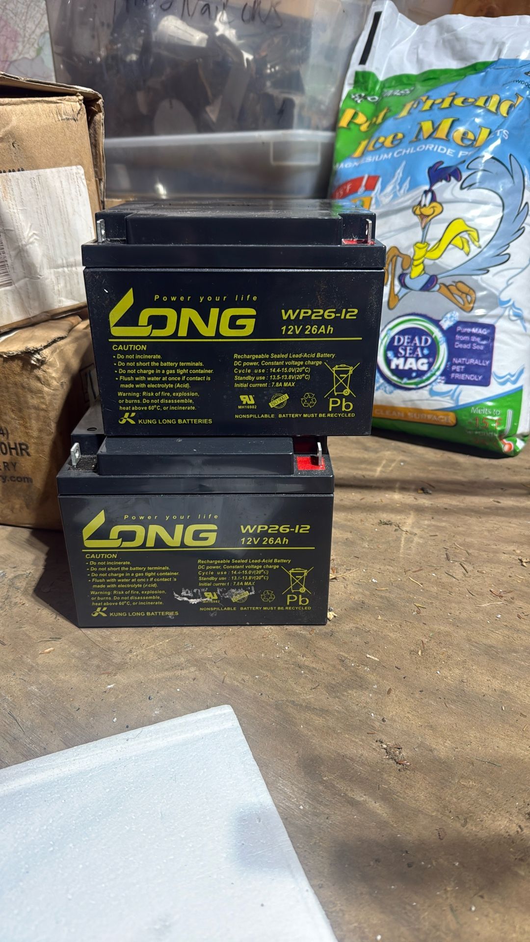 Wheelchair/Power Chair, Batteries