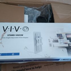 Stand-Vad3w White Height Adjustable VESA Adapter 