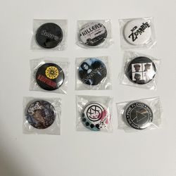 Music Pin Back Button
