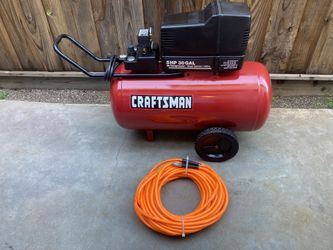 Air Compressor Like New Craftsman With Hose