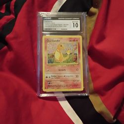 Charmander 001/034 CGC GEM MINT 10