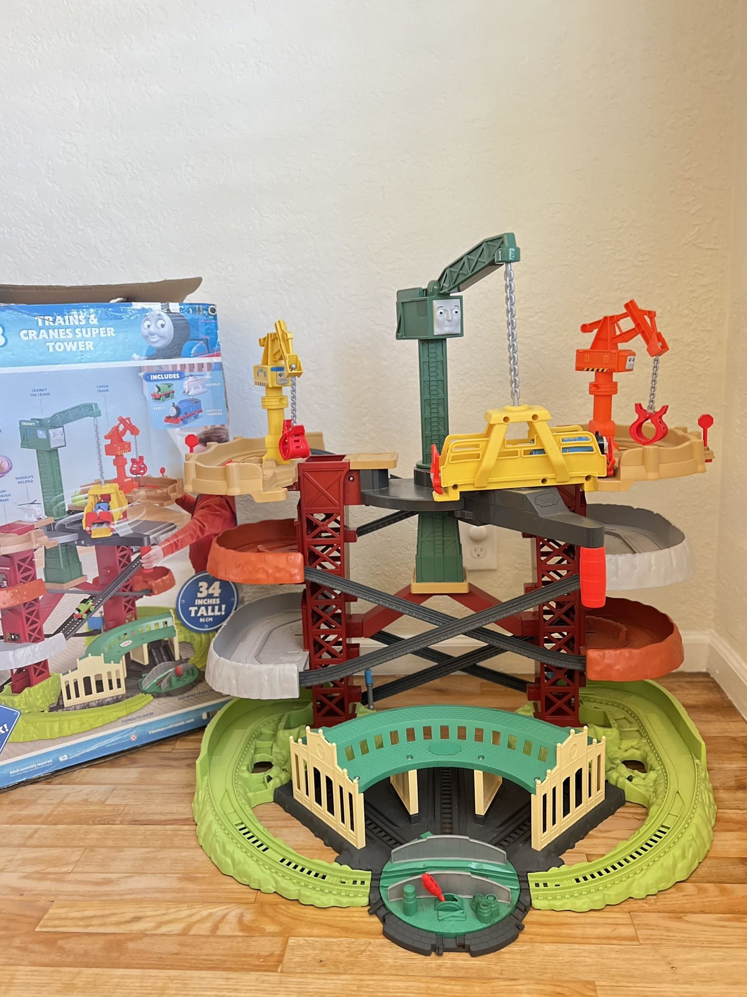 Thomas Train And Crane Super Tower (Great Condition)