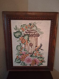 Vintage Bucilla cross stitch