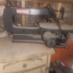 Craftsman Drill Press, Scorll Saw, Craftsman Tablesaw 