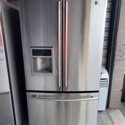 LG Stainless Steel Refrigerator And Freezer