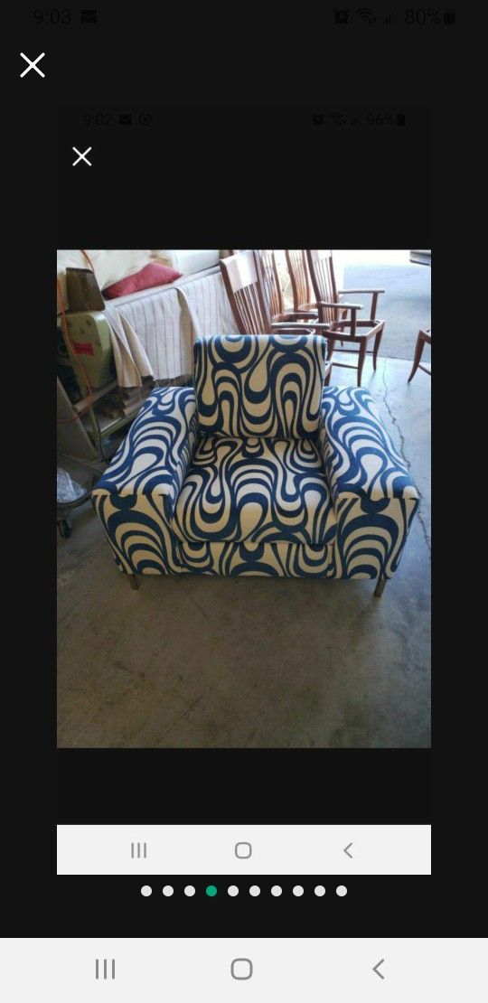 CHAIR REUPHOLSTERED,All Products : American Fashion Style Bags On Sale