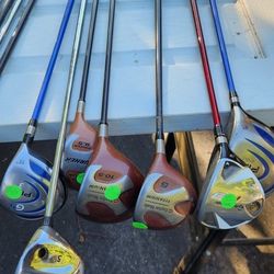 GOLF CLUBS & BALLS