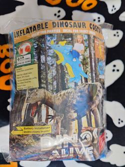 Halloween Costume Dinos Alive Dinosaur Inflatable Costume