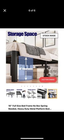 Full Size Metal Bed Frame