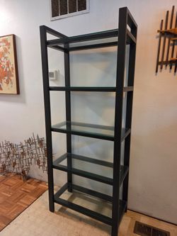 Crate and Barrel Powder Coat Shelving