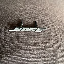 Jaguar XK - BOSE Speaker Logo Center Console Emblem Metal Part Pin Trim Sign XKR