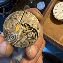 Pocket Watch Collection And All The Tools For The Hobby 
