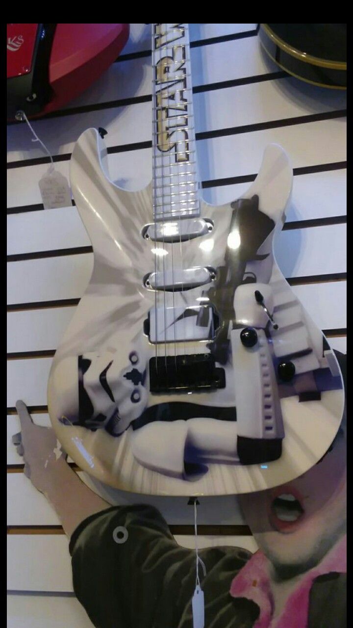 FERNANDES STORM TROOPER GUITAR STAR WARS 2002